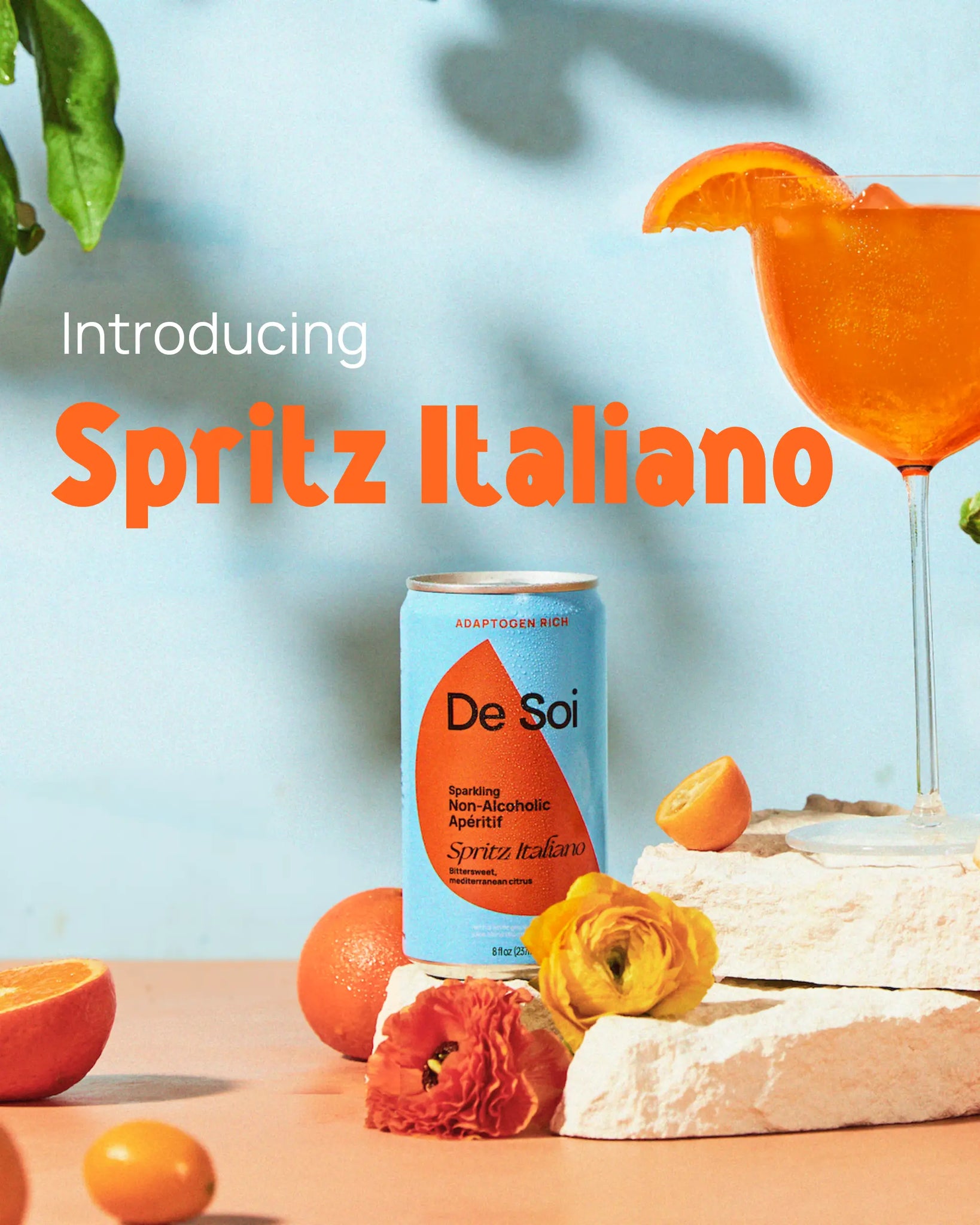 De Soi Sparkling Non-Alcoholic Aperitif Spritz Italiano