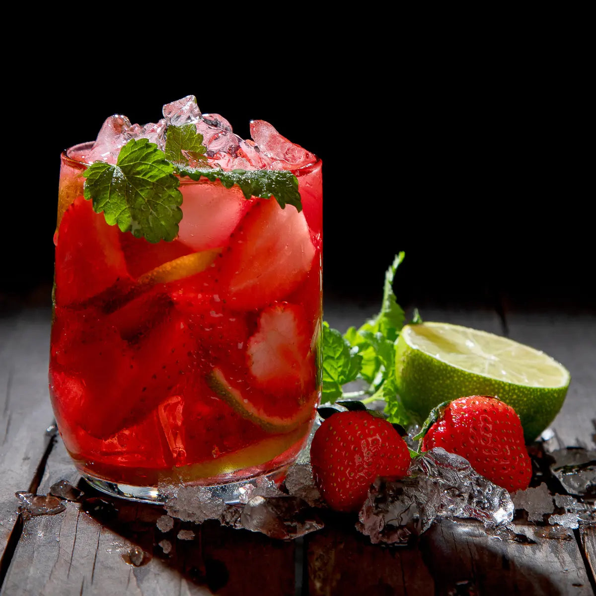 virgin strawberry mojito