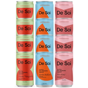 De Soi sparkling non-alcoholic aperitifs best sellers trio bundle
