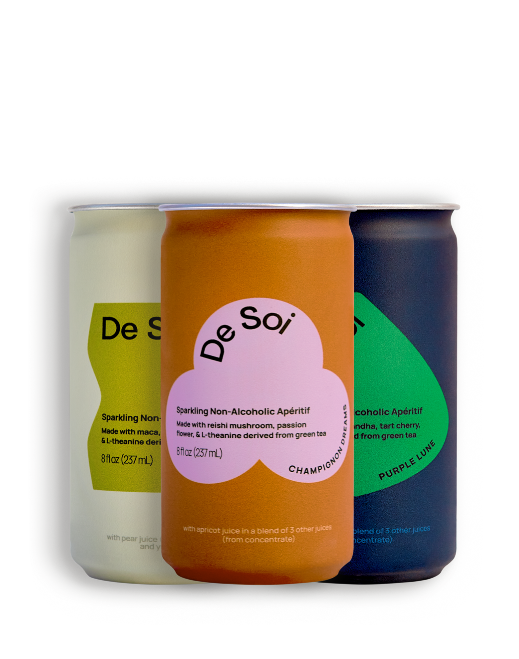 De Soi Sparkling Non Alcoholic Aperitif Can Variety Pack 8oz 12pack