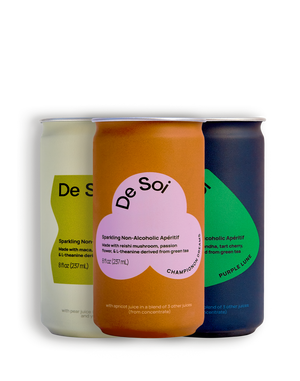 De Soi Sparkling Non Alcoholic Aperitif Can Variety Pack 8oz 12pack