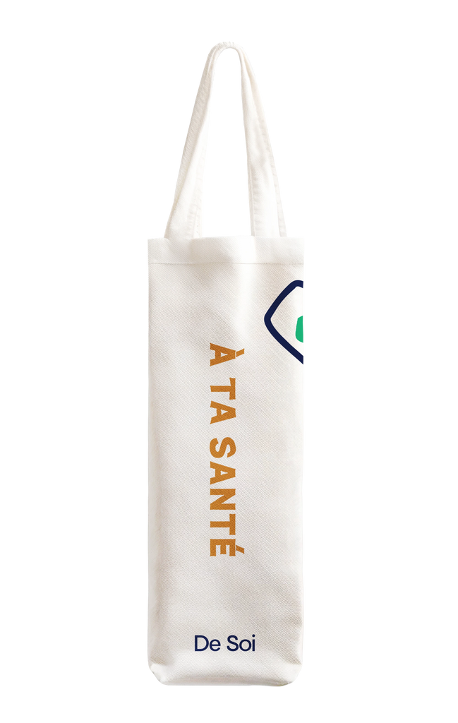 À Ta Santé Wine Tote Bag
