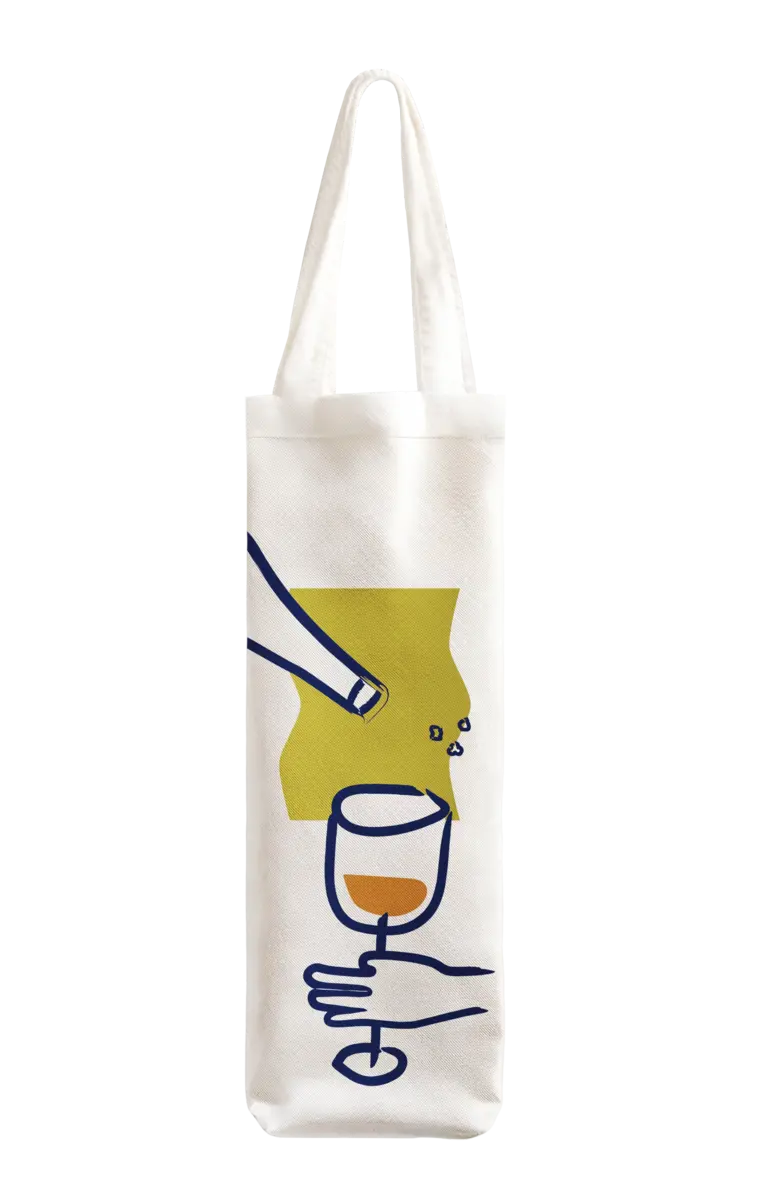 À Ta Santé Wine Tote Bag