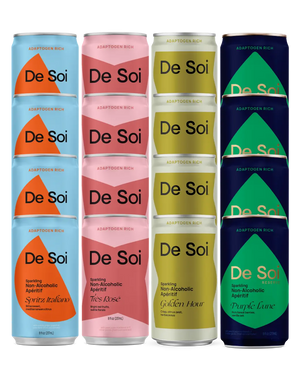 De Soi Sparkling Non-Alcoholic Aperitifs Starter Pack Cans