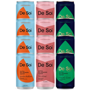 De Soi sparkling non-alcoholic aperitif toasting trio bundle