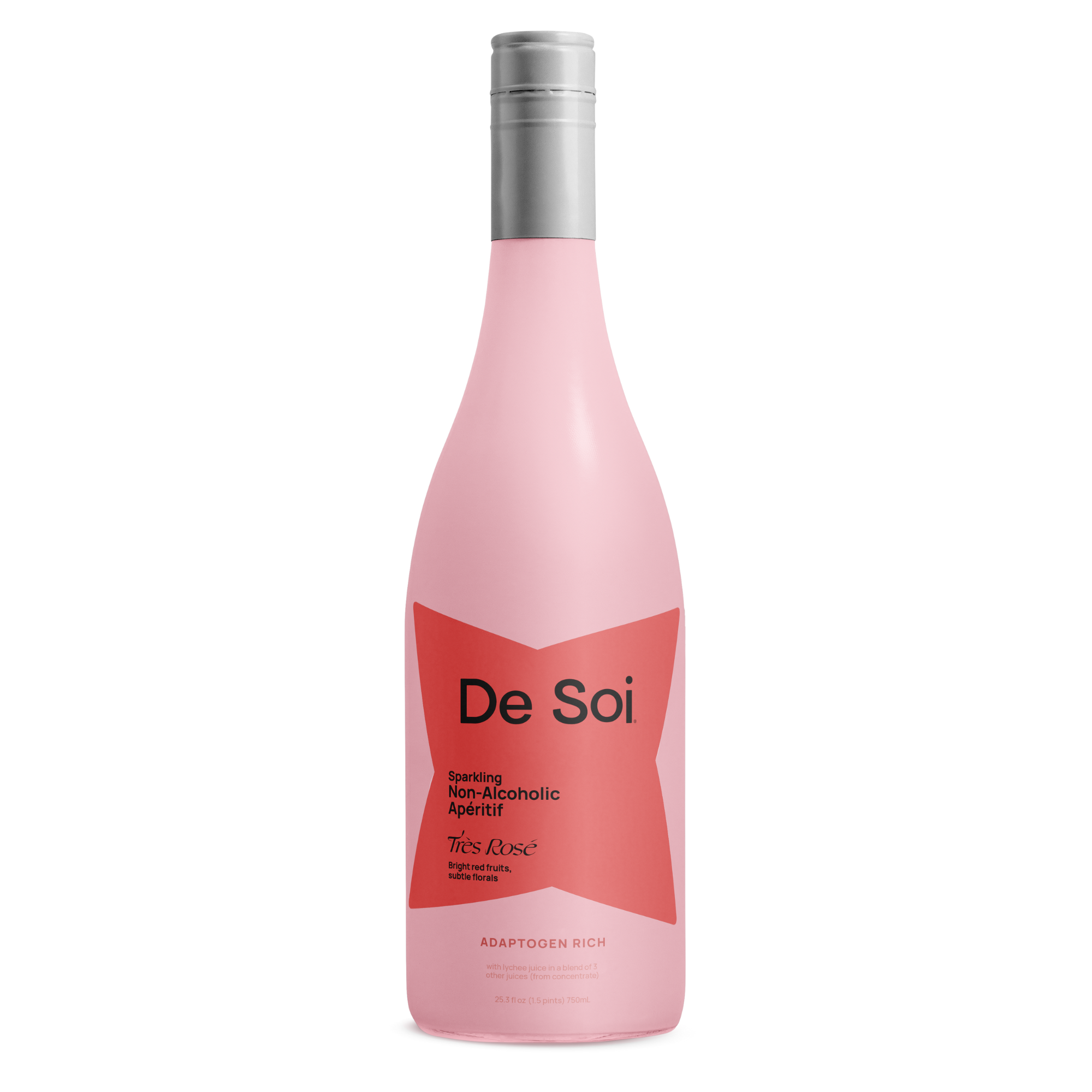 De Soi non-alcoholic aperitif Très Rosé Bottle