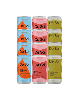 De Soi Sparkling Non-Alcoholic Aperitifs Variety Pack Cans